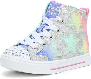 Skechers Girl's Twinkle Sparks-Stellar Star Sneaker