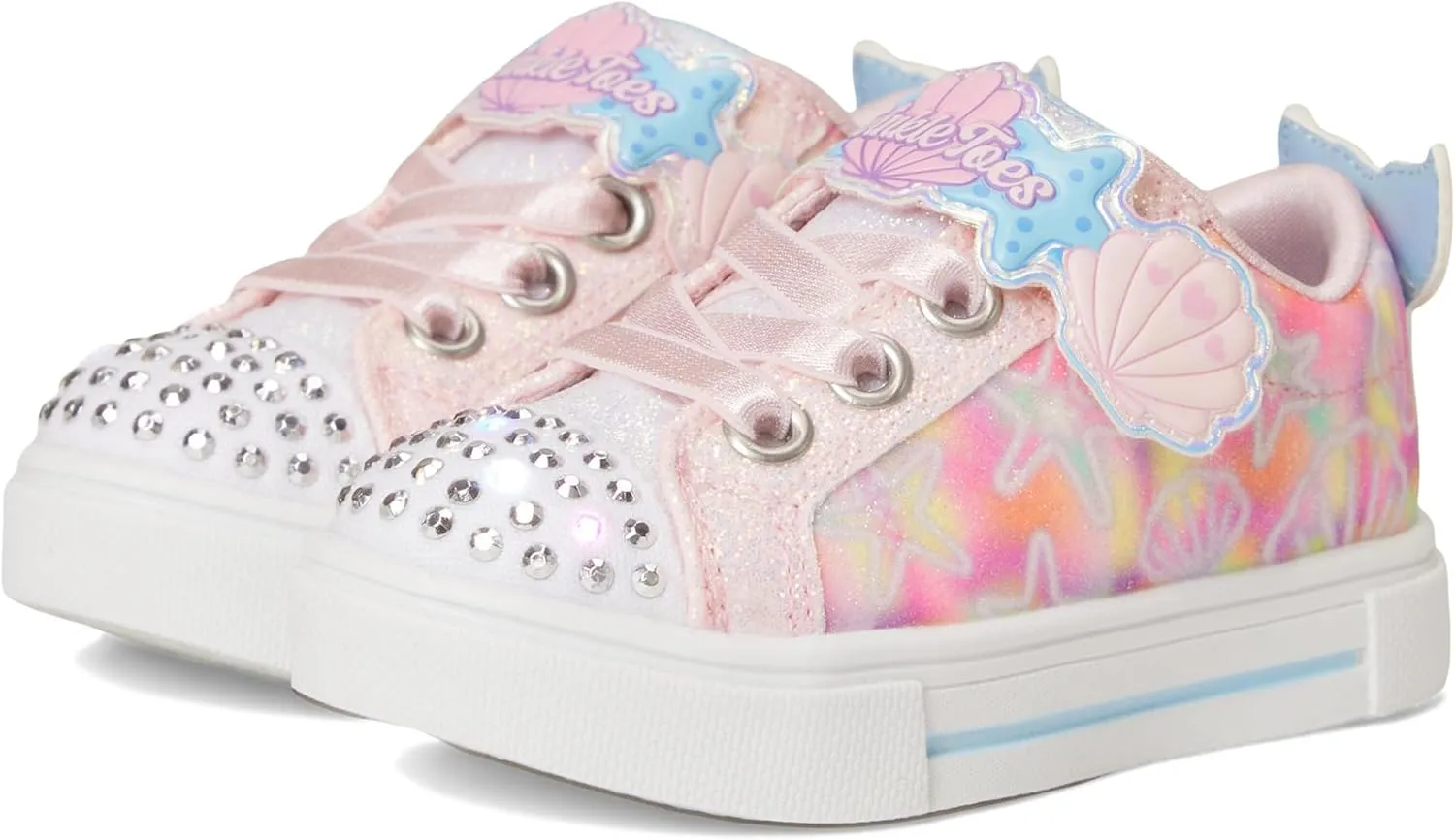 Skechers Girl's Twinkle Sparks-Underwater Magic Sneaker