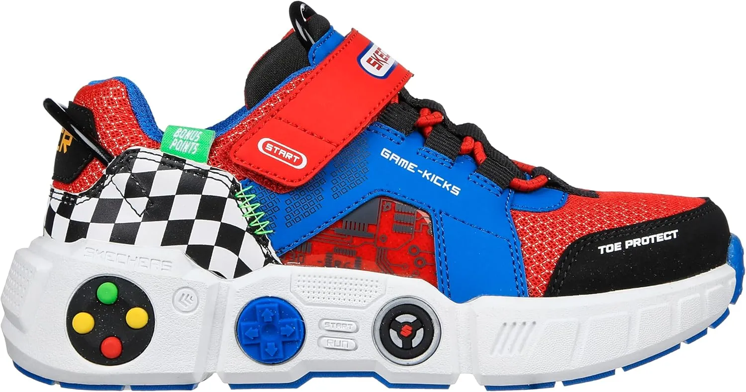Skechers Unisex-Child Gametronix Sneaker