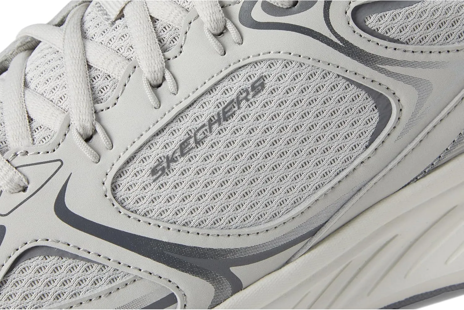 Skechers Women's Edgeride Silver Eclipse Sneaker