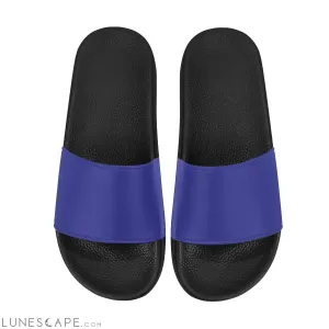 Slip On Beach Slides - Violet