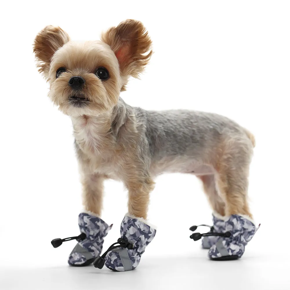 Slip-On Paws Furry Camo