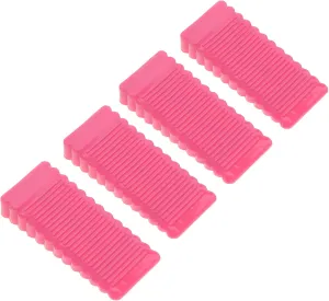 Small Door Stopper 4pcs Door Stop Wedge Block Practical Design Safety Door Stoppers for Home Non-Slip Windproof for Bedrooms Offices