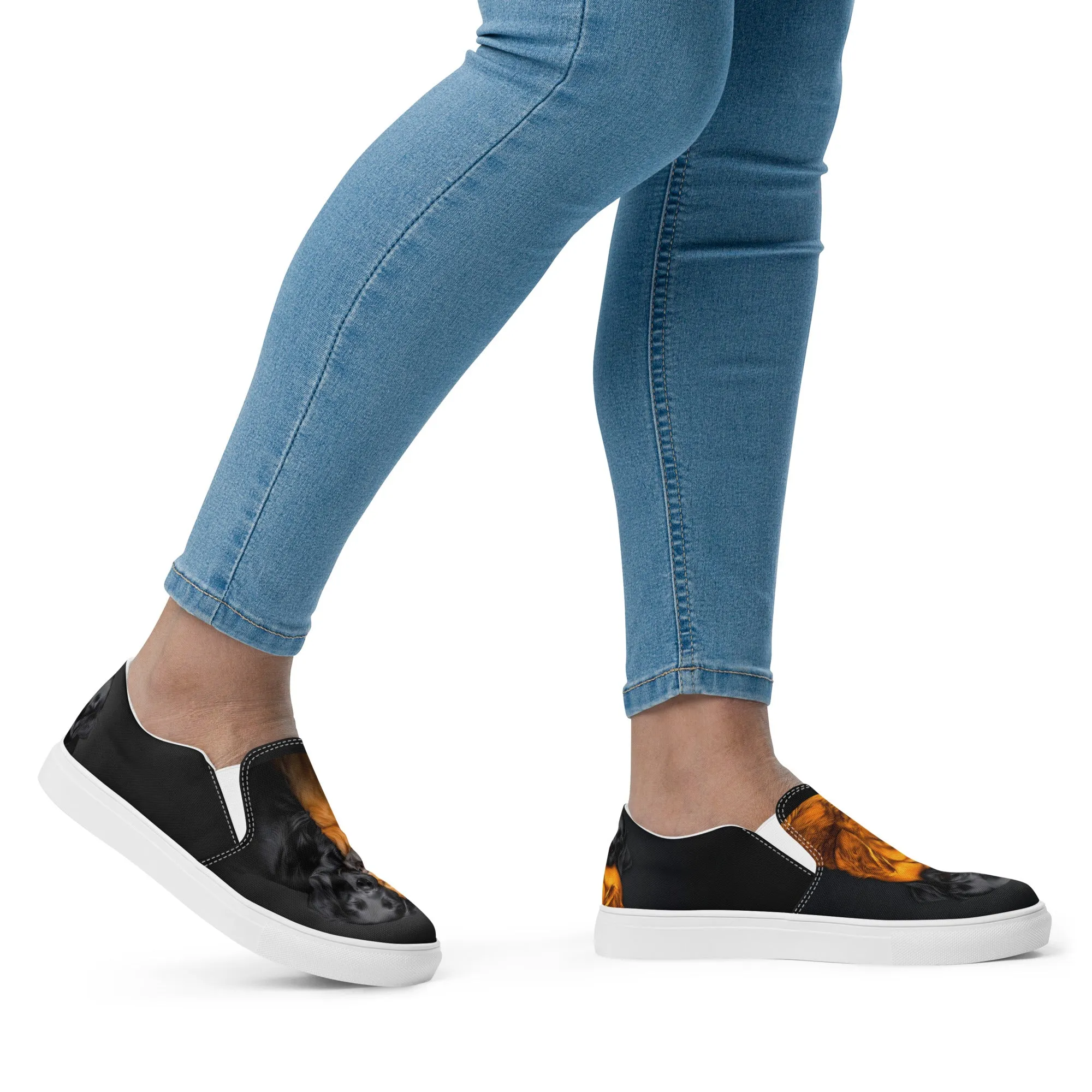 Soulful Companions Women’s slip-on canvas shoes