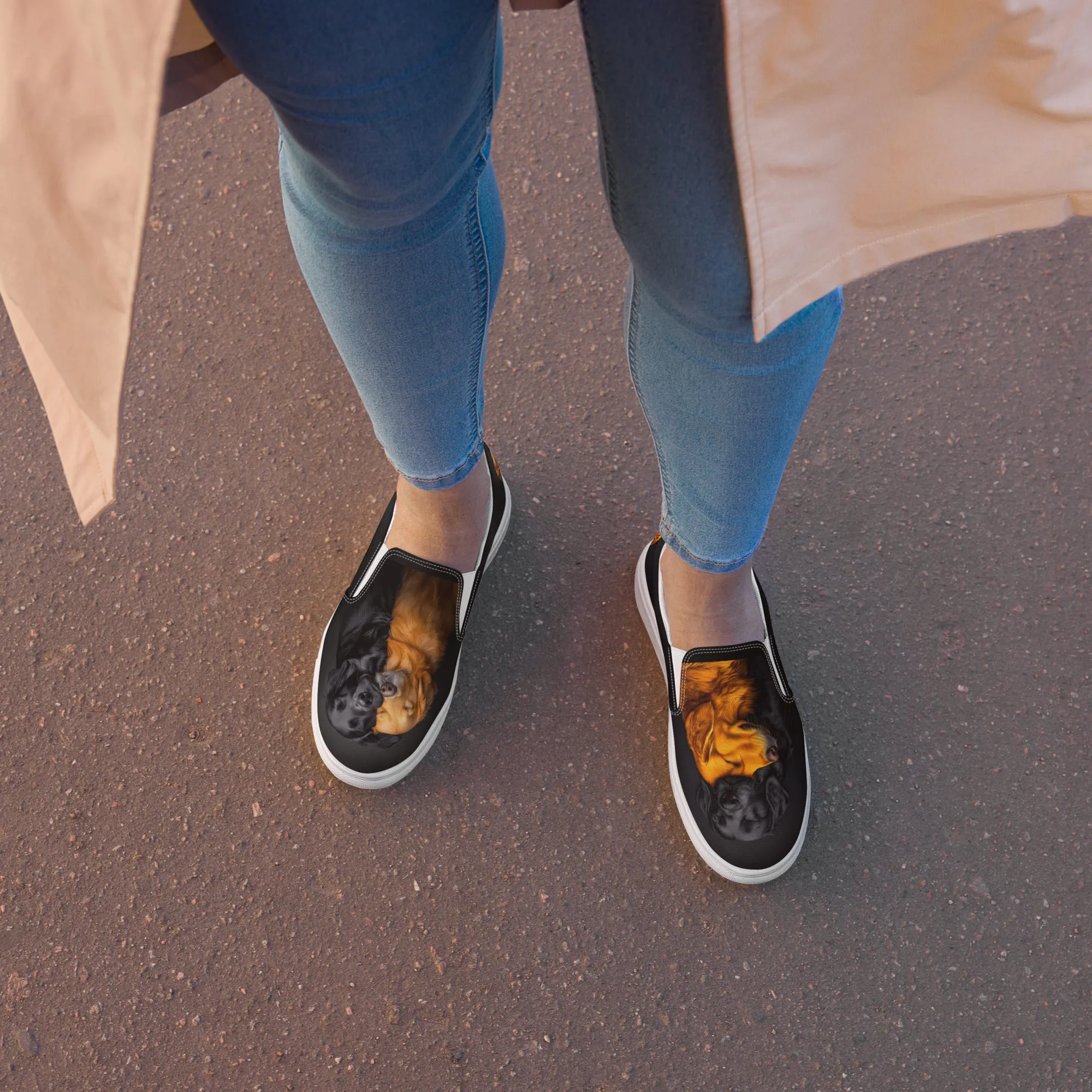 Soulful Companions Women’s slip-on canvas shoes