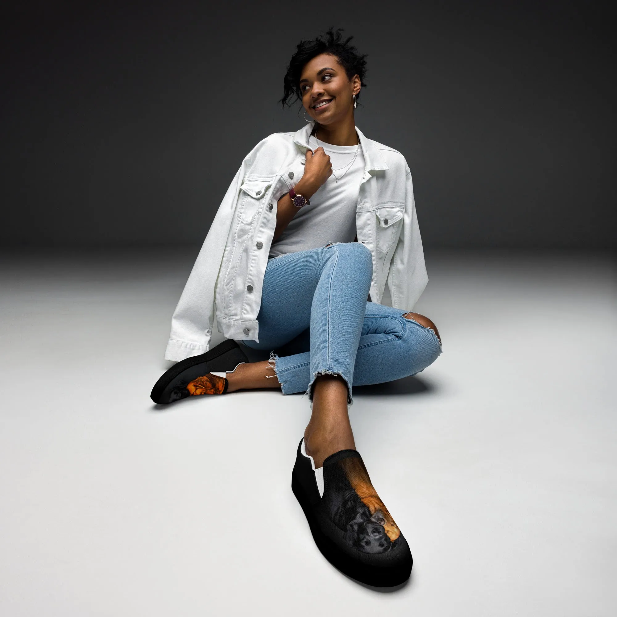Soulful Companions Women’s slip-on canvas shoes