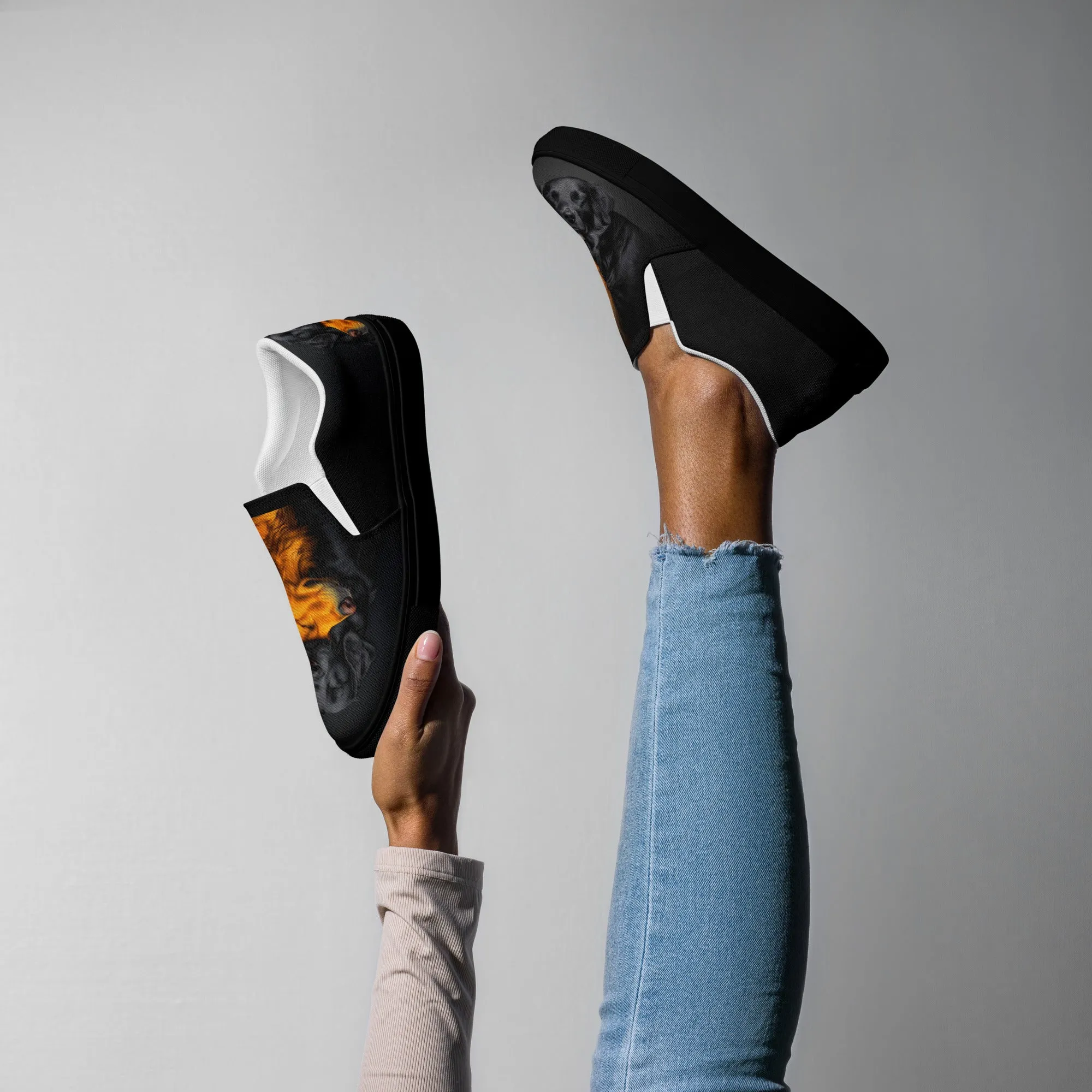 Soulful Companions Women’s slip-on canvas shoes