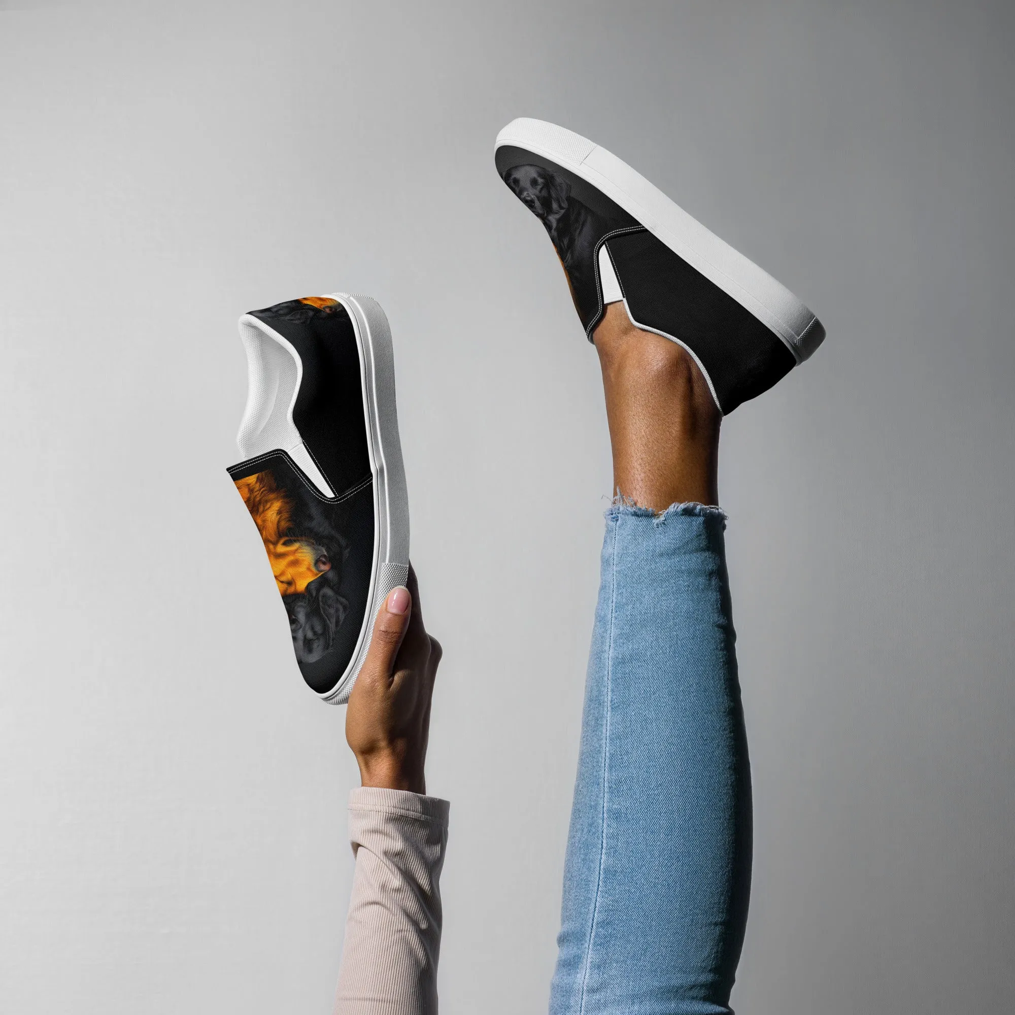 Soulful Companions Women’s slip-on canvas shoes