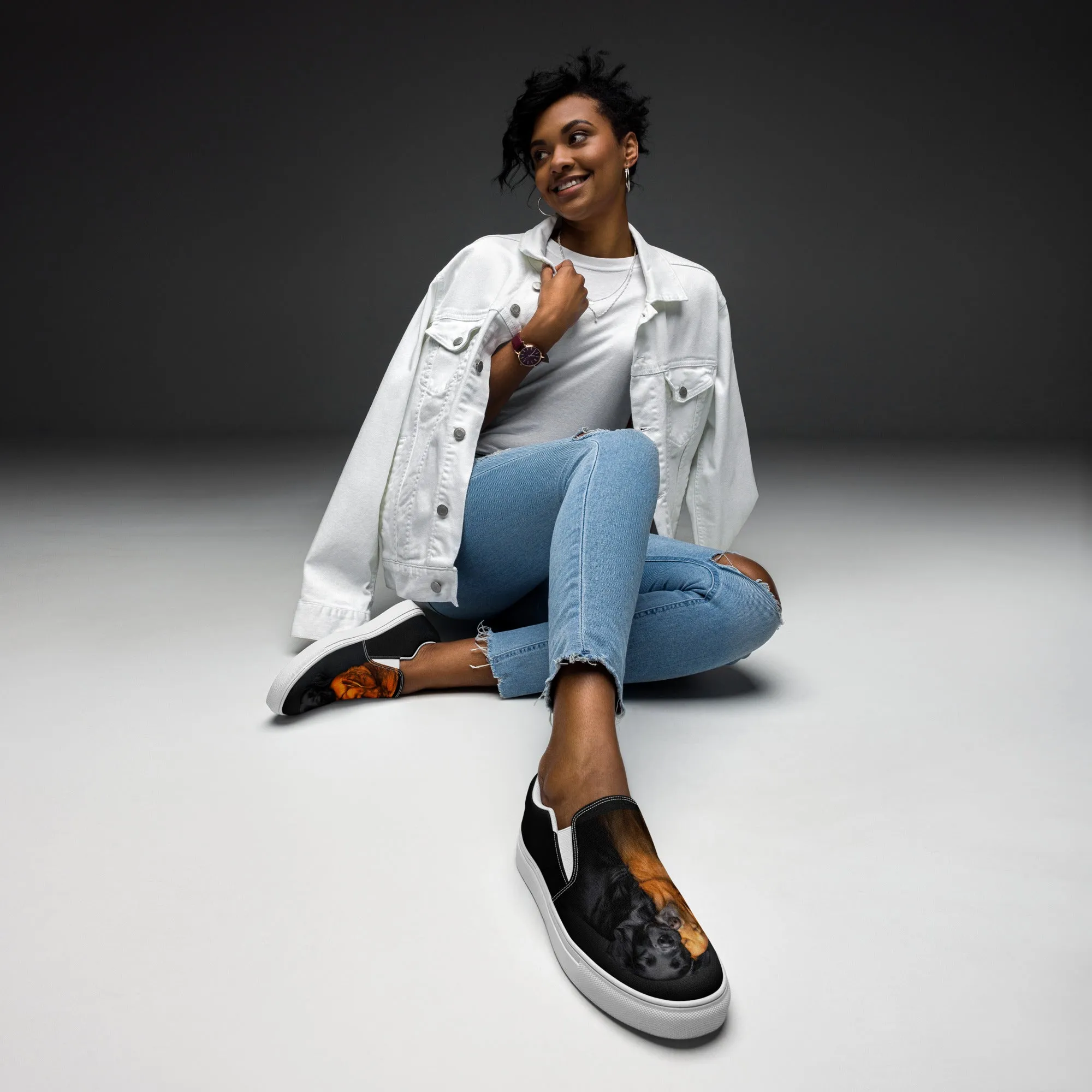 Soulful Companions Women’s slip-on canvas shoes