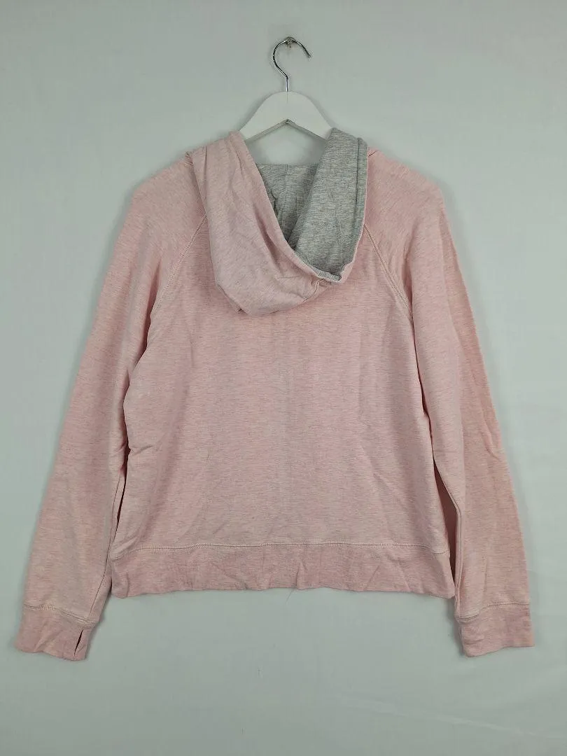 Sportscraft Soft Pink Marle Comfy Hoodie Size M