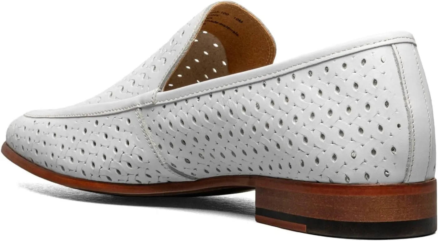 STACY ADAMS Men's Winden Perfed Slip on Loafer