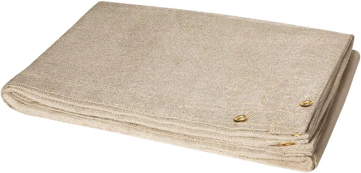 Steiner 372-8X10 Heat Cleaned Fiberglass Welding Blanket, 18-Ounce, Tan