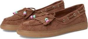 Steve Madden Girls Shoes Girls Krisp Moccasin, Cognac Multi, 3 Little Kid