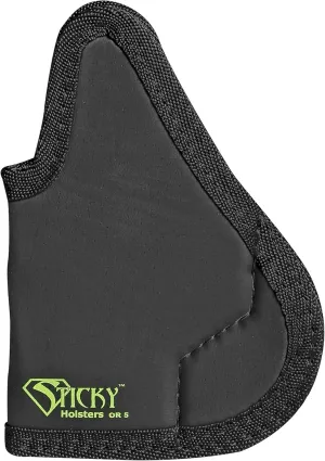 Sticky Holsters Concealment Holster for Men and Women - OR-5 - Fits Glock 42,43,43X,26,27, Ruger Max 9, Sig Sauer P365 and Similar with Optic Setups - Ambidextrous - IWB/Pocket Carry