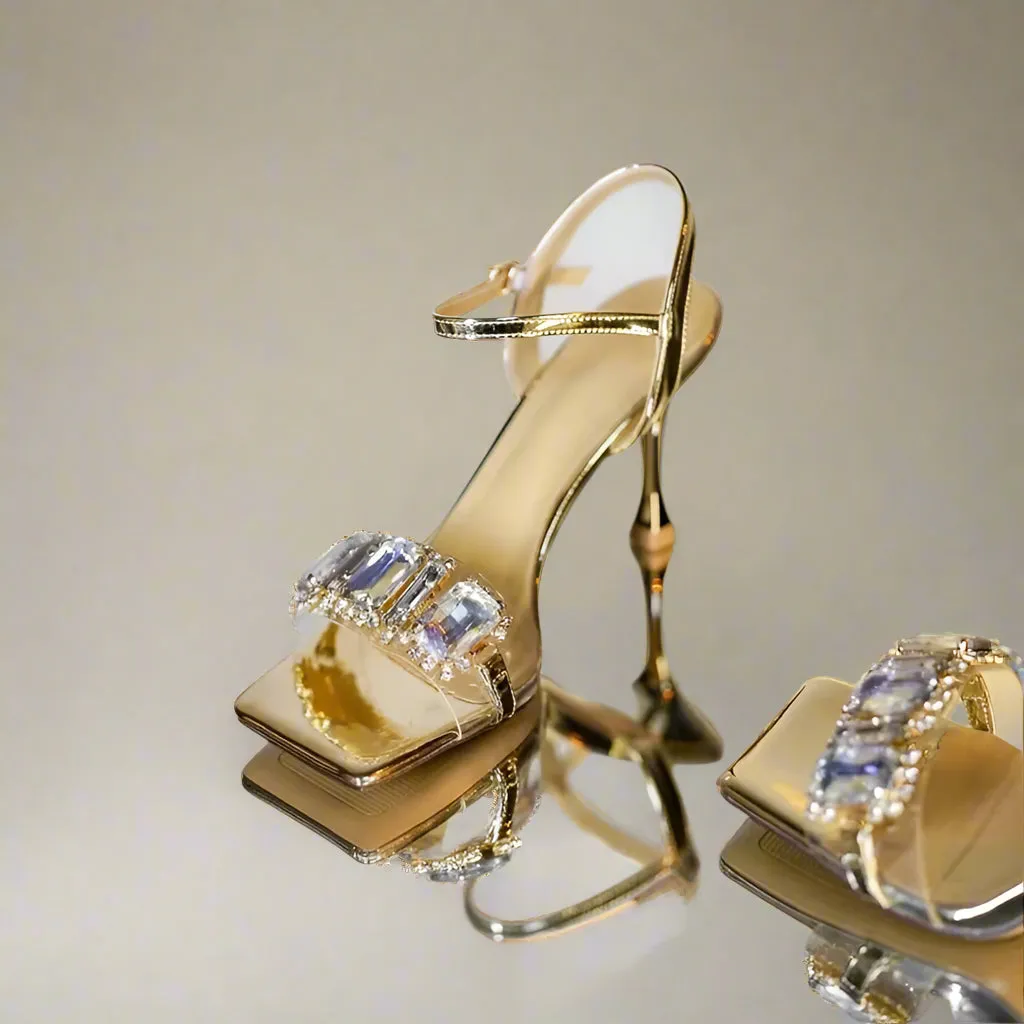 Stones Thin Heel