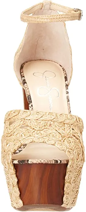 Strap Streamlined Heeled Platform Jessica Sandals Nude Final hours Dessie Natural High Ankle Simpson