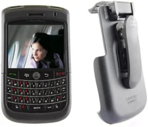 SURFACE Case and Holster Combo for BlackBerry Tour 9630 (Black)