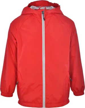 Swiss Alps Boys' Waterproof Hooded Rain Jacket Outdoor Windbreaker Lightweight Raincoats for Kids Wind Resistant