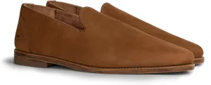 The Montana, Leather Slip On Loafers, Business Casual Shoes for Men, Mens Dress Sneakers, Men's Boat Shoe, Slipper & Moccasins Alternative, Comfortable Dressy Brown & Black, Non Slip Work Loafer