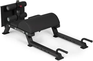 Titan Fitness Adjustable Floor Glute & Hamstring Developer (GHD), Cross Training Workout Lifting Equipment in Home and Commercial Gym