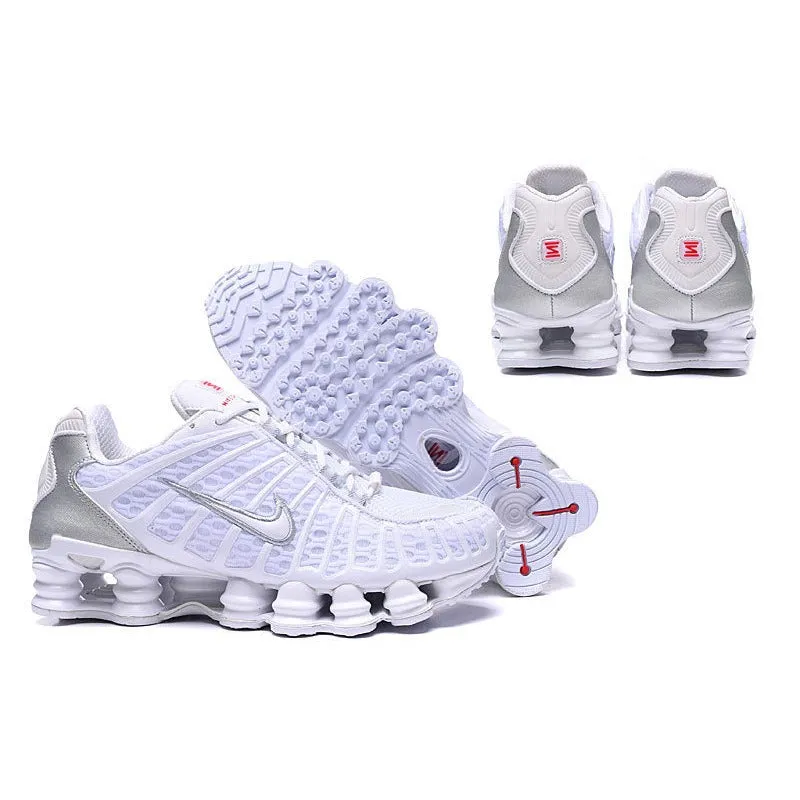 TL WHITE SILVER Exceptional NIKE Fully integrated METALLIC x SHOX