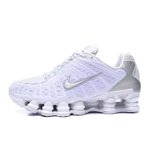TL WHITE SILVER Exceptional NIKE Fully integrated METALLIC x SHOX
