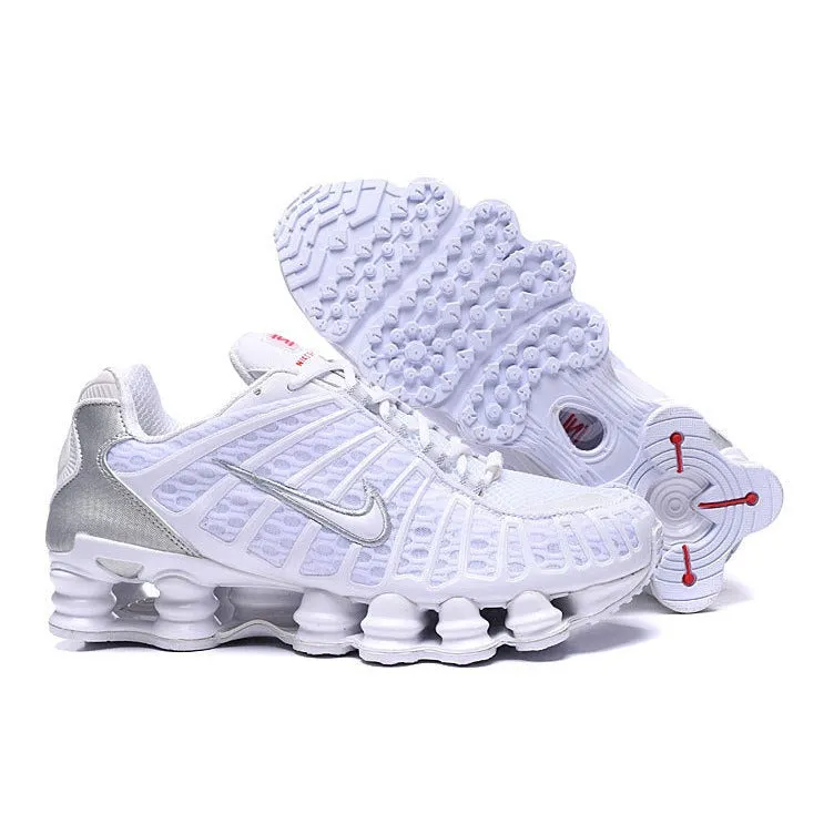 TL WHITE SILVER Exceptional NIKE Fully integrated METALLIC x SHOX