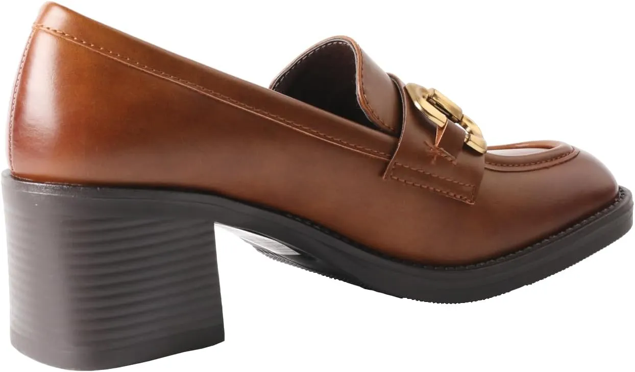 TMA EYES Women's Chunky Loafers, Easy to Slip On and Off
