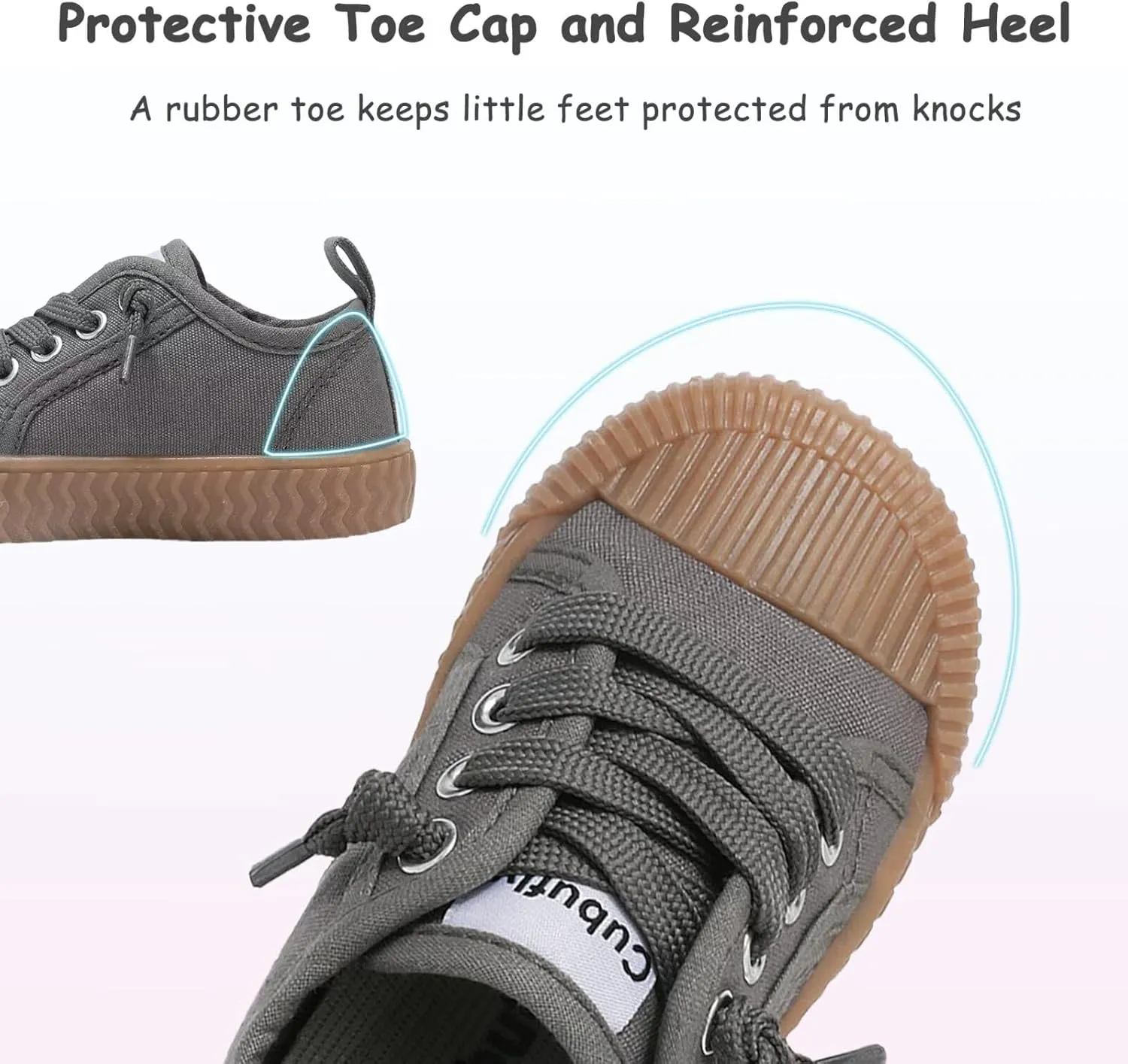 Toddler Shoes Boys Girls Slip On Canvas Sneakers