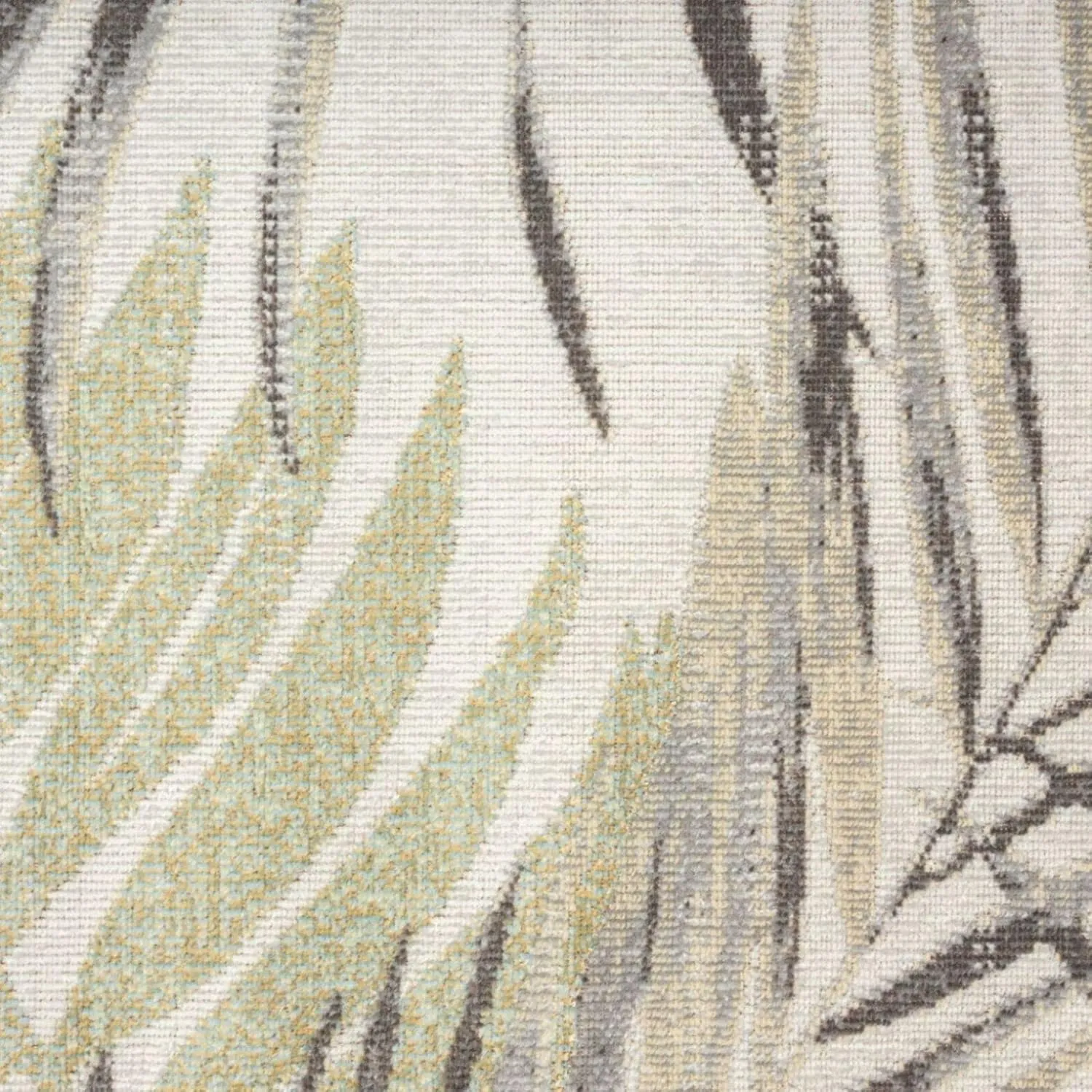 Tommy Bahama Malibu Palm Springs Coastal Indoor/Outdoor Area Rug, Ivory/Green, 5'3"x7'3"