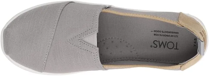 TOMS Toddler Girls Alpargata Slip On Sneakers Shoes