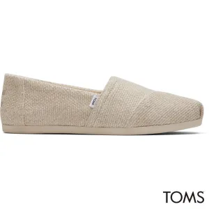 Toms Wmns Alpargata Oatmeal Sparkle Knit