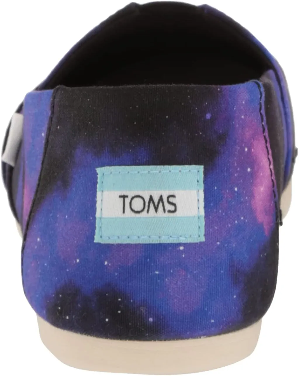 TOMS Womens Alpargata Slip On Flats Casual - Black