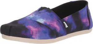 TOMS Womens Alpargata Slip On Flats Casual - Black