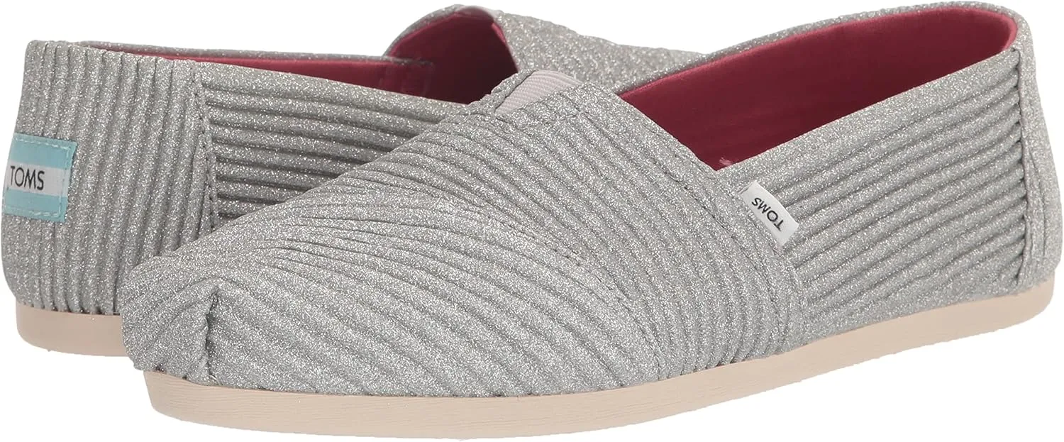 TOMS Women's, Alpargata Slip-On - Wide Width