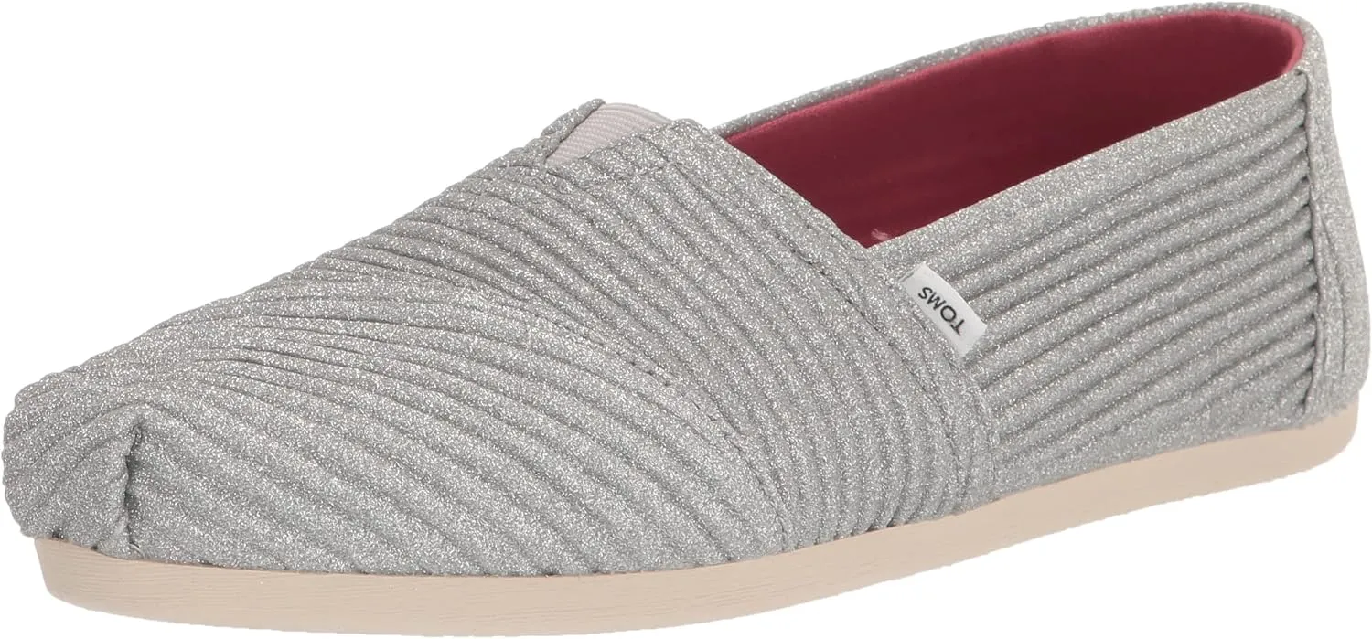 TOMS Women's, Alpargata Slip-On - Wide Width