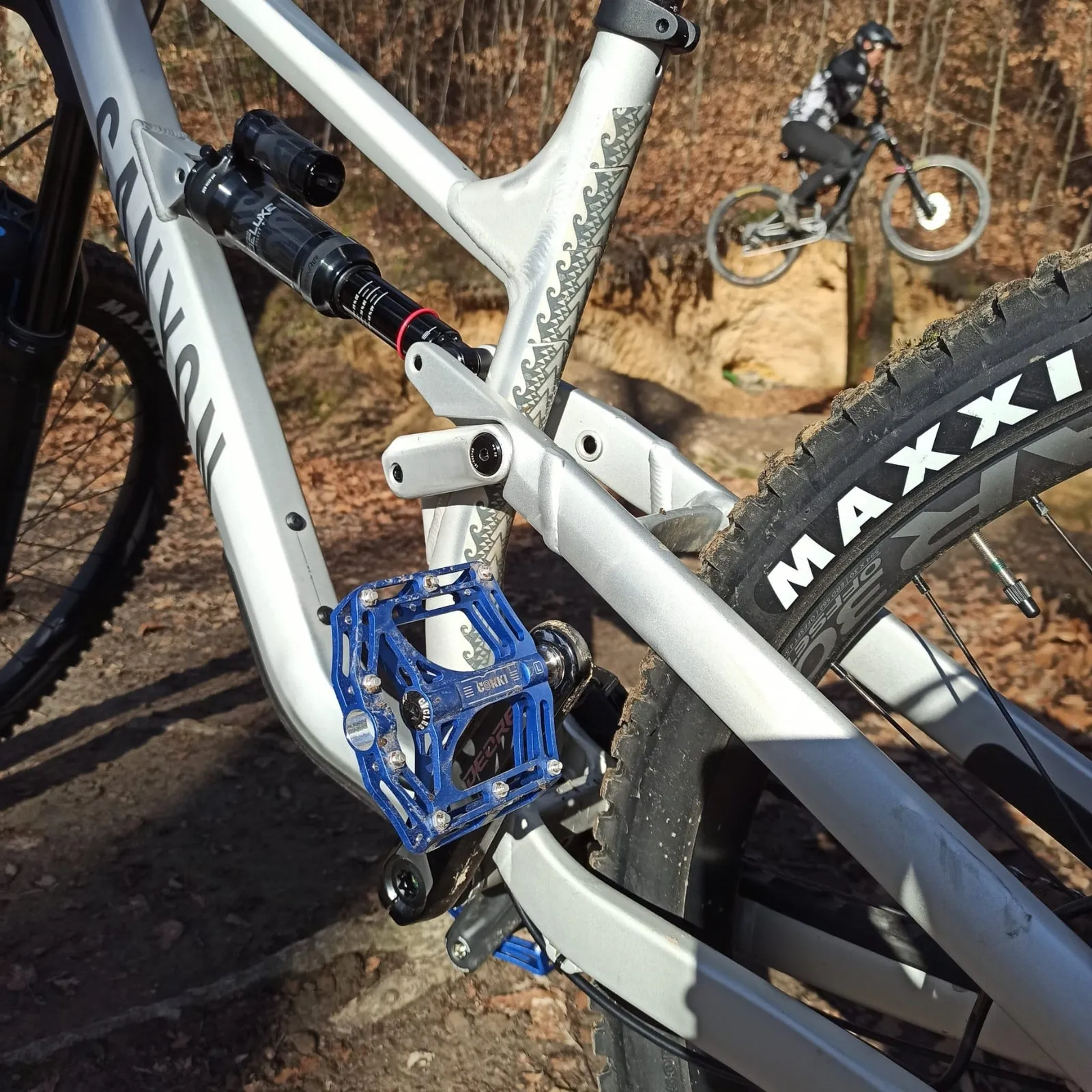 TOPO Titanium Flat Platform Mountain Bike Pedals