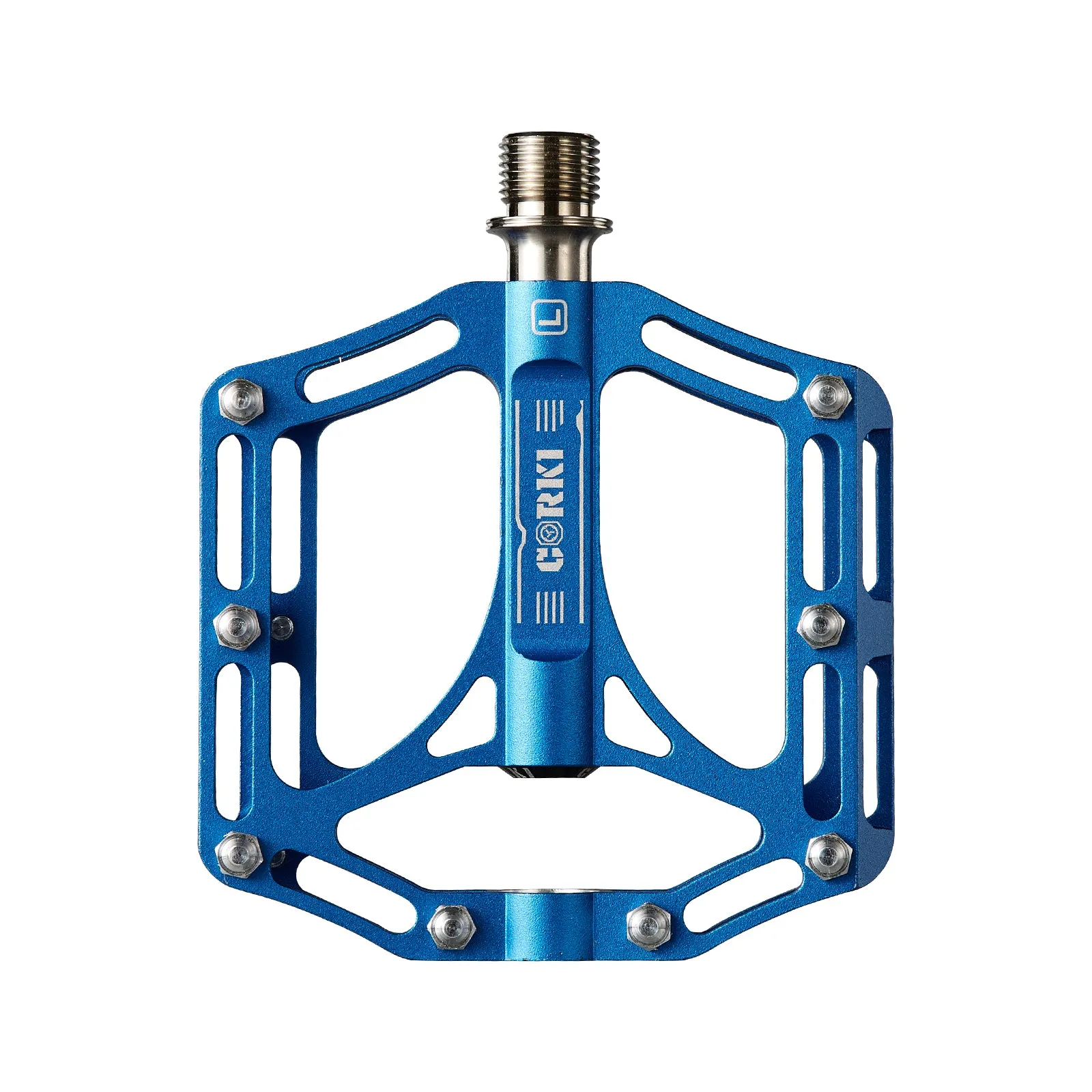 TOPO Titanium Flat Platform Mountain Bike Pedals