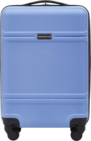 Travelers Club Spinner Luggage, Skyline Blue, 22-Inch Carry-On