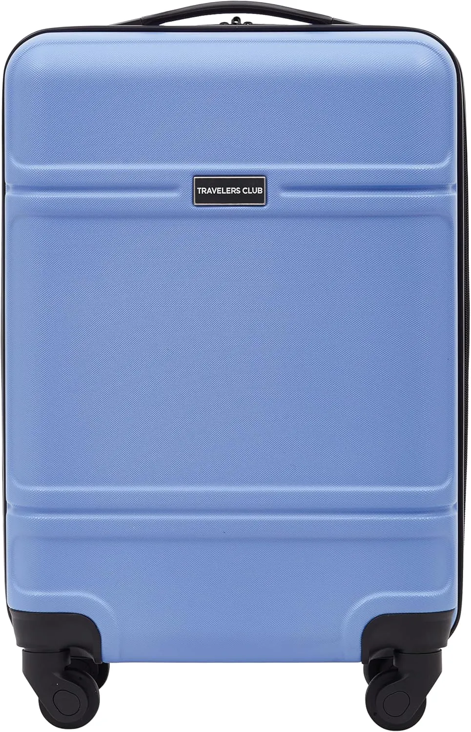 Travelers Club Spinner Luggage, Skyline Blue, 22-Inch Carry-On