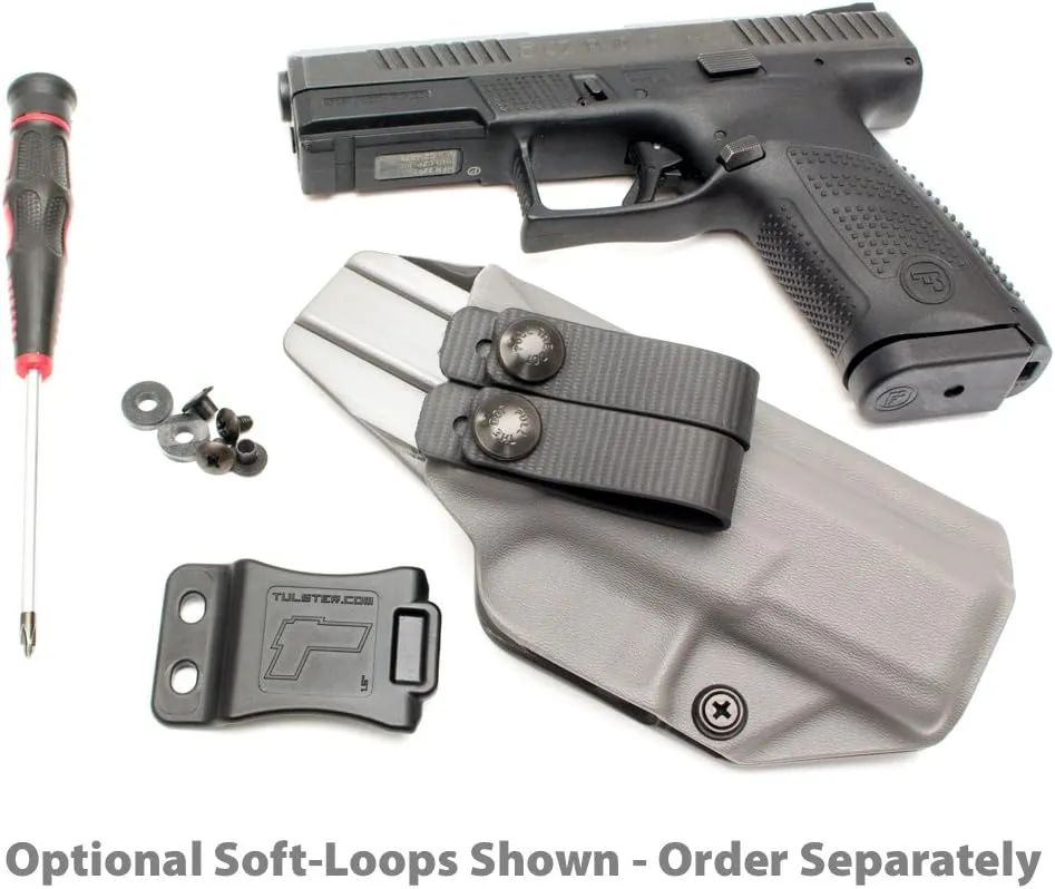 Tulster IWB Profile Kydex Holster in Right Hand fits: Shadow Systems DR920 | Inside The Waistband Appendix Concealed Carry