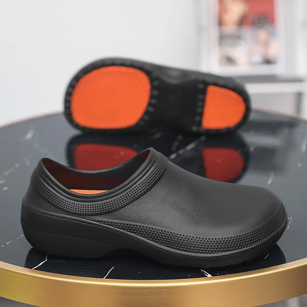Unisex Work Shoes Chef Special Waterproof Oil-Proof Anti-Skid Shoes Kitchen Care Medical Shoes