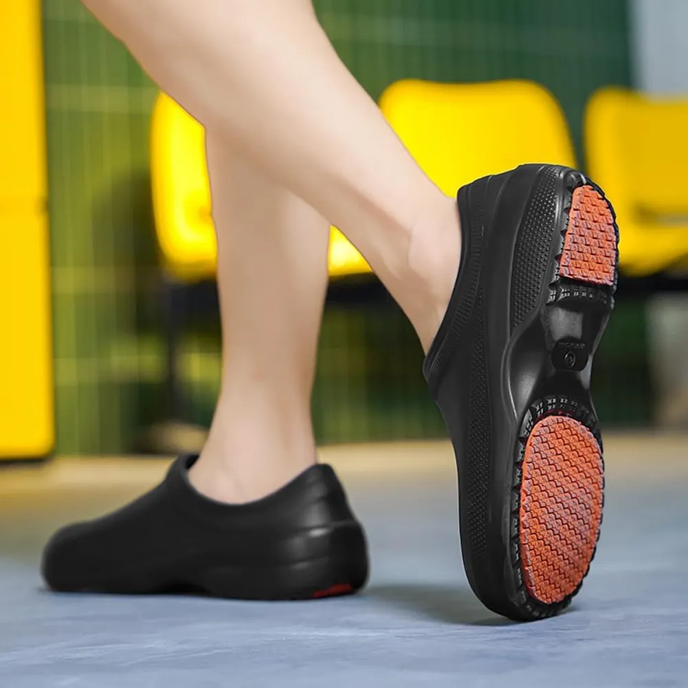 Unisex Work Shoes Chef Special Waterproof Oil-Proof Anti-Skid Shoes Kitchen Care Medical Shoes
