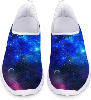 Upetstory Women Trainers Gym Running Shoes Lightweight Slip-On Walking Sneakers US6-10