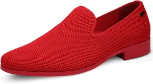 UUBARIS Mens Dress Loafers Tuxedo Suit Slip on Shoes