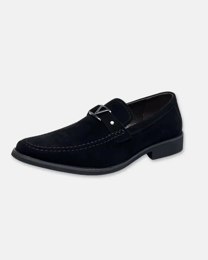 Valentéo Suede Slip-On Moccasins