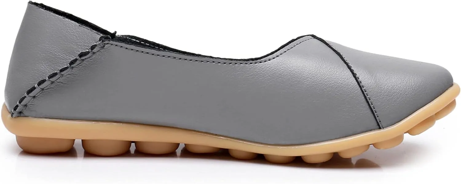 VenusCelia Women's Bare Walking Flat Loafer