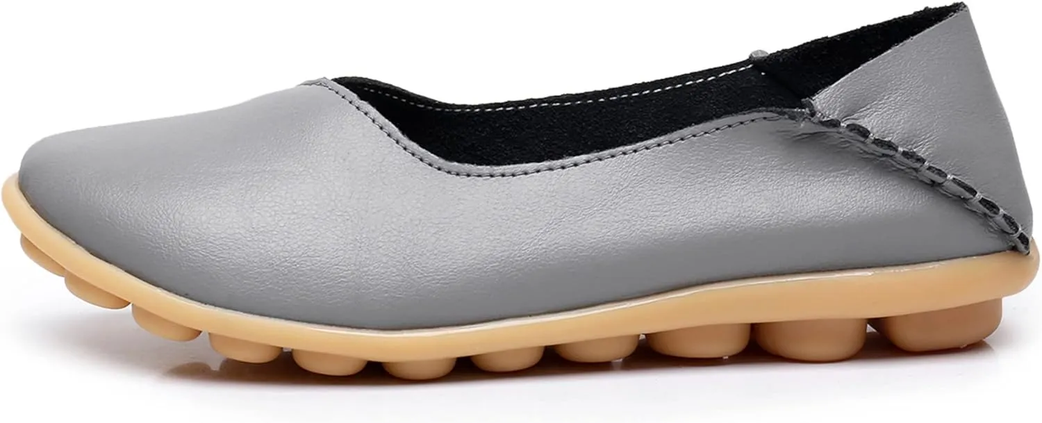 VenusCelia Women's Bare Walking Flat Loafer