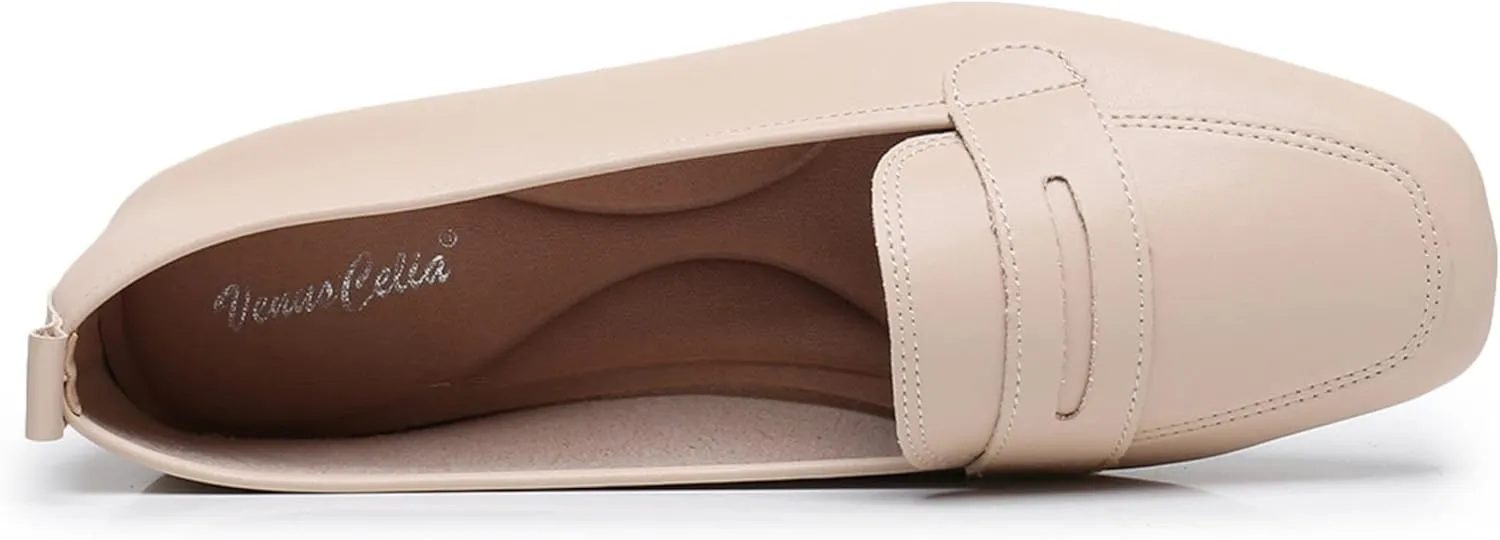 VenusCelia Women's CloseFitting Flat Shoe