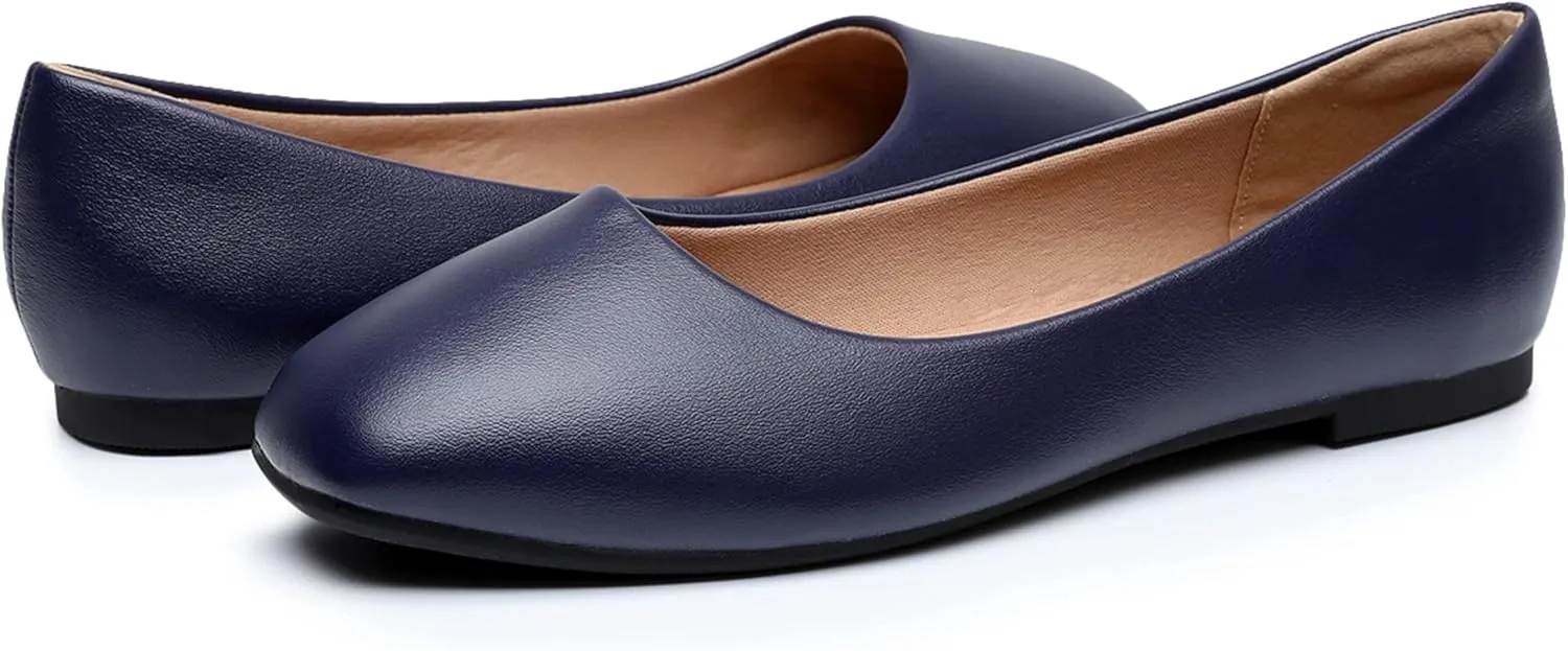VenusCelia Women's Tile-Toe Flat Shoe